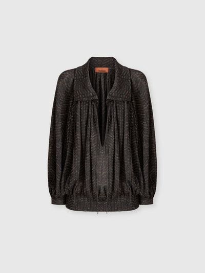 Missoni Missoni V-neck Blouse With Wide Sleeves