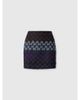 Missoni Missoni Viscose Lamé Mini Skirt With Lace Motif - 1