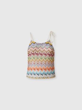 Missoni Missoni Viscose Lamé Top With Thin Straps