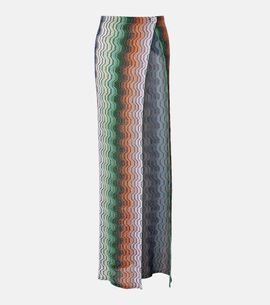 Missoni Missoni Wave lamé beach cover-up