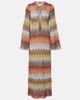 Missoni Missoni Wave lamé beach dress - 1