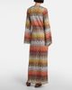 Missoni Missoni Wave lamé beach dress - 3