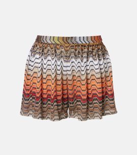 Missoni Missoni Wave lamÃ© miniskirt