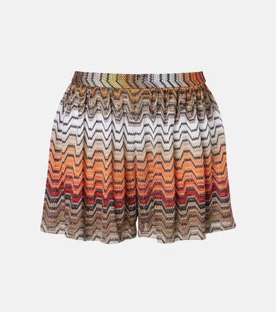 Missoni Missoni Wave lamÃ© miniskirt