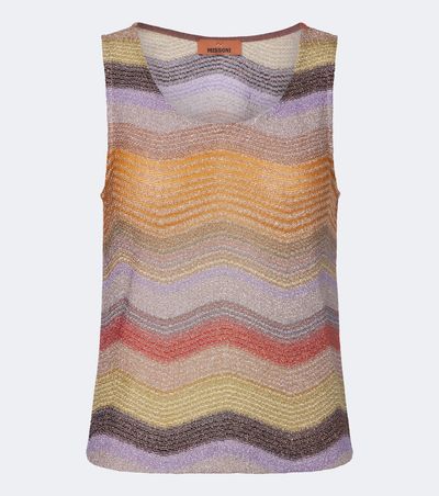 Missoni Missoni Wave lamé top