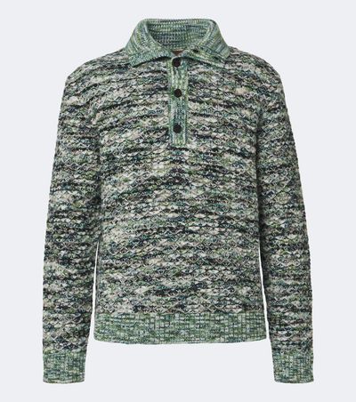 Missoni Missoni Wool-blend polo sweater