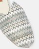 Missoni Missoni Zig Zag canvas mules - 6