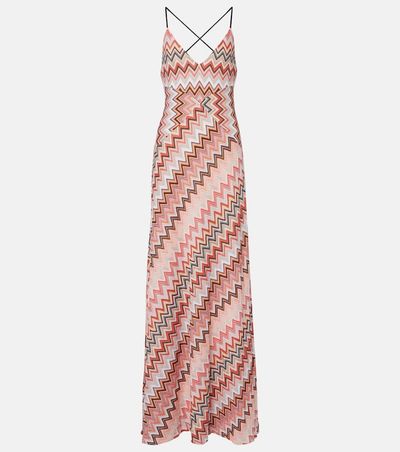 chinese dress ladies M Missoni Shimmer Knit Maxi Dress  Audrey's of Naples