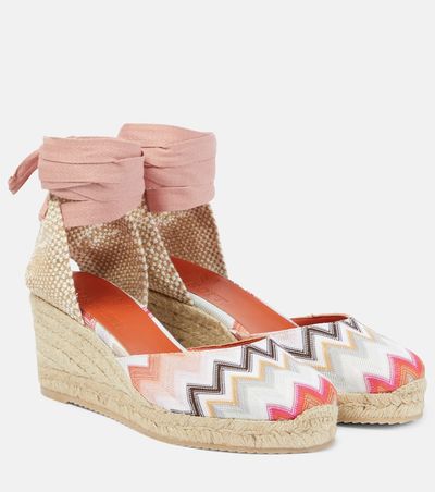 Missoni Missoni Zig Zag Eva 80 espadrille wedges
