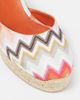 Missoni Missoni Zig Zag Eva 80 espadrille wedges - 6