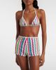 Missoni Missoni Zig Zag micro shorts - 2