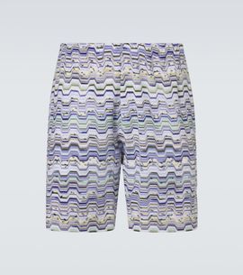 Missoni Missoni Zigzag cotton shorts