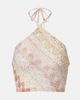 Missoni Missoni Zigzag halterneck lamé crop top - 1