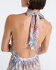 Missoni Missoni Zigzag halterneck minidress - 5
