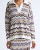 Missoni Missoni Zigzag Jacquard Polo Sweater - 1