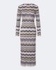 Missoni Missoni Zigzag knitted wool-blend midi dress - 1