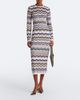 Missoni Missoni Zigzag knitted wool-blend midi dress - 2