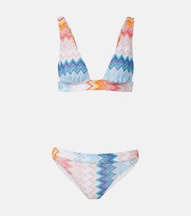 Missoni Missoni Zigzag lamé bikini