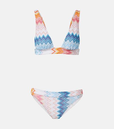 Missoni Missoni Zigzag lamé bikini