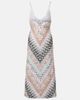 Missoni Missoni Zigzag lamé midi dress - 1
