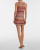 Missoni Missoni Zigzag lamé miniskirt - 3