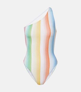 Missoni Missoni Zigzag lamé swimsuit