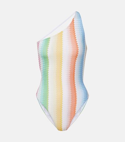 Missoni Missoni Zigzag lamé swimsuit