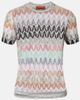 Missoni Missoni Zigzag lamé T-shirt - 1