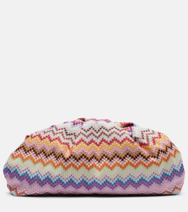 Missoni Missoni Zigzag Large jacquard clutch
