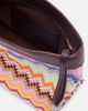 Missoni Missoni Zigzag Large leather-trimmed lamÃ© clutch - 3