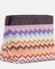 Missoni Missoni Zigzag Large leather-trimmed lamÃ© clutch - 4