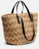 Missoni Missoni Zigzag Large raffia basket bag - 4
