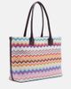 Missoni Missoni Zigzag leather-trimmed lamÃ© tote bag - 4