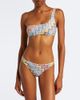 Missoni Missoni Zigzag one-shoulder lamÃ© bikini - 2