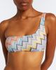 Missoni Missoni Zigzag one-shoulder lamÃ© bikini - 3