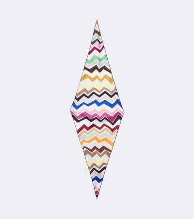 Missoni Missoni Zigzag silk twill scarf