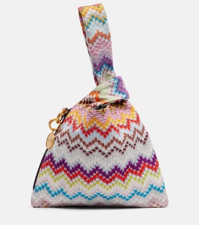 Missoni Missoni Zigzag Small jacquard top-handle bag