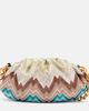 Missoni Missoni Zigzag Small leather-trimmed shoulder bag - 1