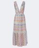 Missoni Missoni Zigzag tiered tulle beach dress - 1