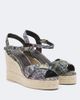 Missoni Missoni Zigzag wedge sandals - 1