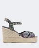 Missoni Missoni Zigzag wedge sandals - 5