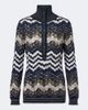 Missoni Missoni Zigzag wool-blend sweater - 1