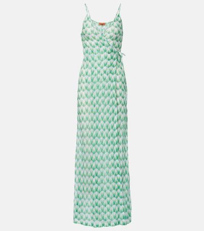 Missoni Missoni Zigzag wrap dress