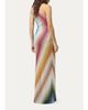 Missoni One-Shoulder Metallic Zigzag Crochet Maxi Dress - 3