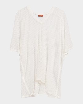 Missoni Sheer Knit Caftan Coverup