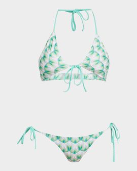 Missoni Tie-Front Knit Bikini