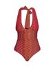 Missoni Women's Chevron Halterneck One-Piece Swimsuit - 1