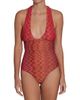 Missoni Women's Chevron Halterneck One-Piece Swimsuit - 3