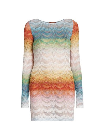 Missoni Women's Long-Sleeve Cover-Up Dress