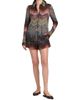 Missoni Women's Meander-Chevron Wefted-Loom Button-Front Shirt - 2